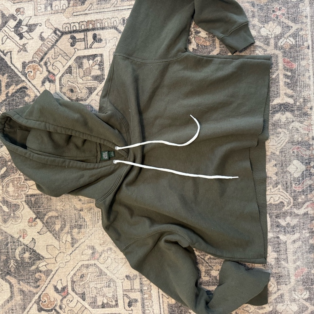 Wild Fable Olive Green Hoodie Jacket